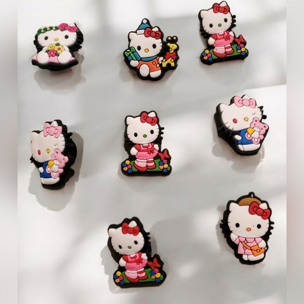 Hello Kitty Inspired Croc Charms Set Kawaii Jibbitz Cute Shoe Charms